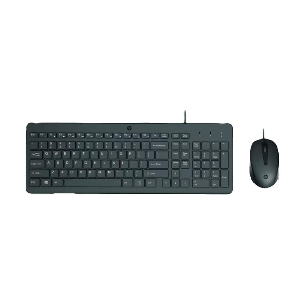 HYPERX Combo Teclado + Mouse Alámbricos HP 150 Color Negro