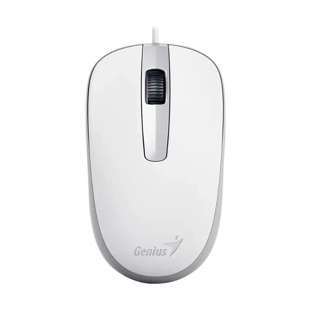 GENIUS PRINCIPAL Mouse Alámbrico Genius DX-120 Color Blanco