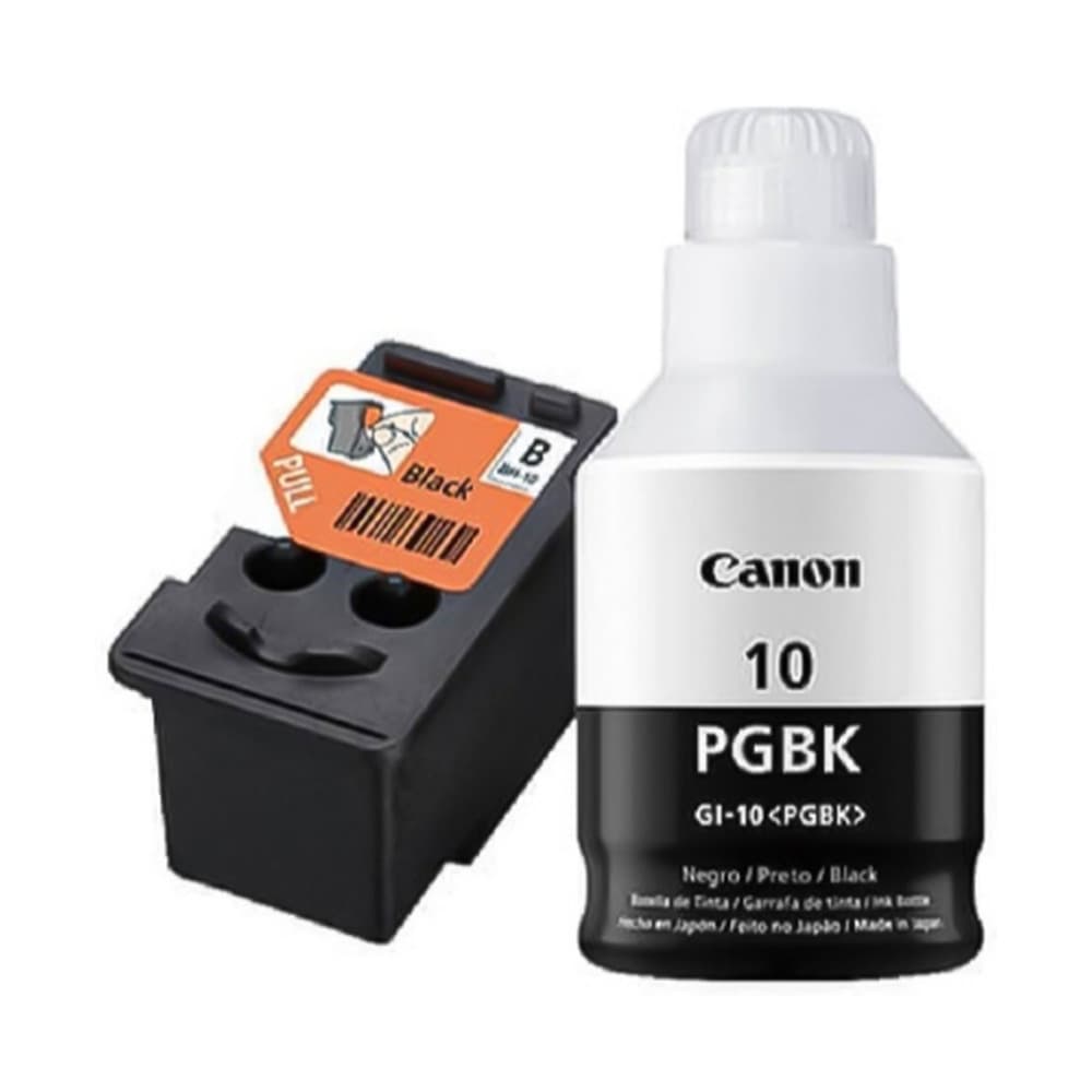 CANON SUMINISTROS Kit de cabezales Canon BH-10 + botella Canon GI-10 Negro