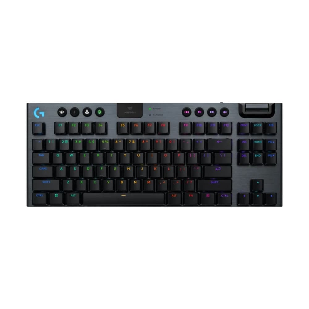 LOGITECH Teclado Inalámbrico Gamer Logitech G915 X LIGHTSPEED TKL Color Negro