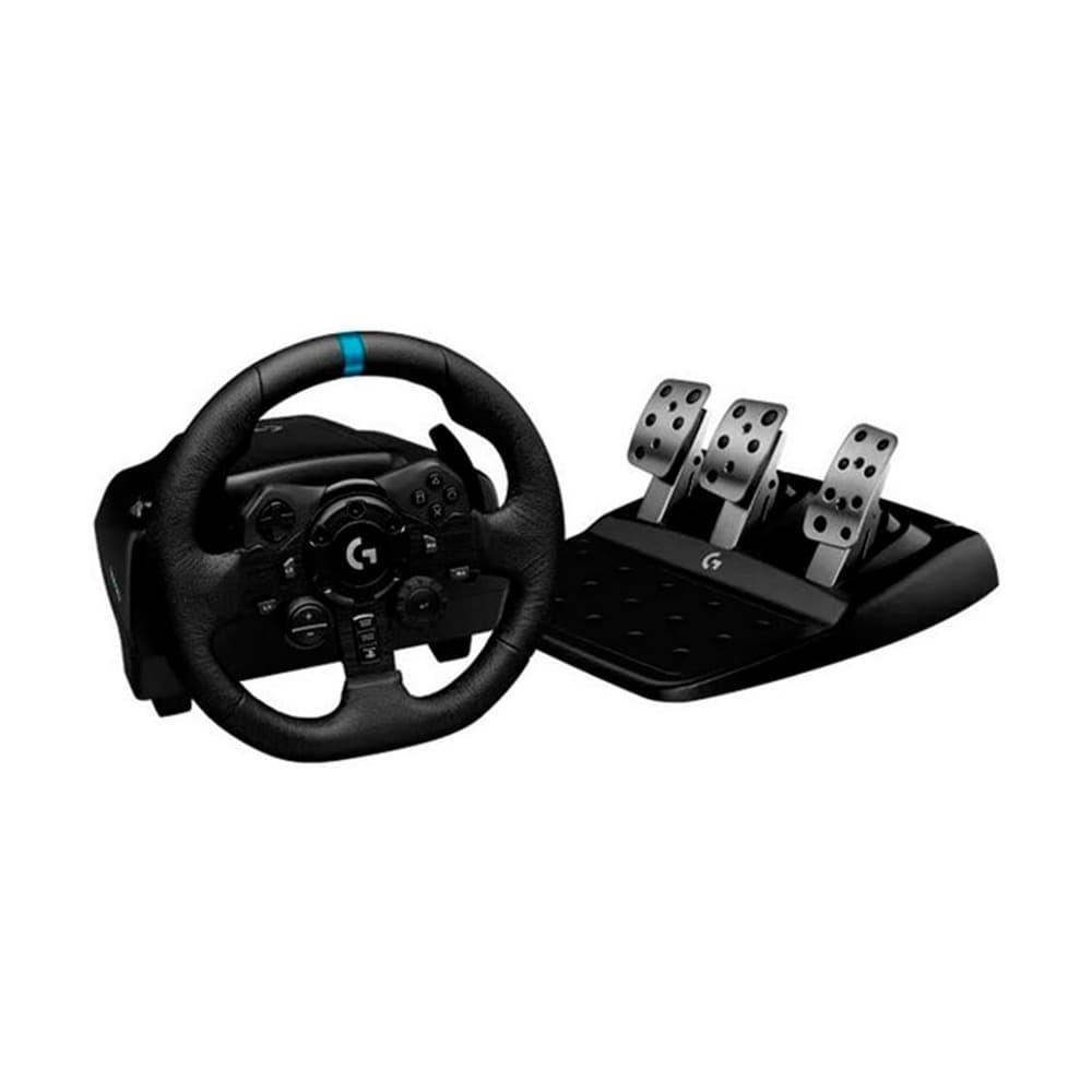 LOGITECH Timón Logitech G923 Force Feedback con Pedales