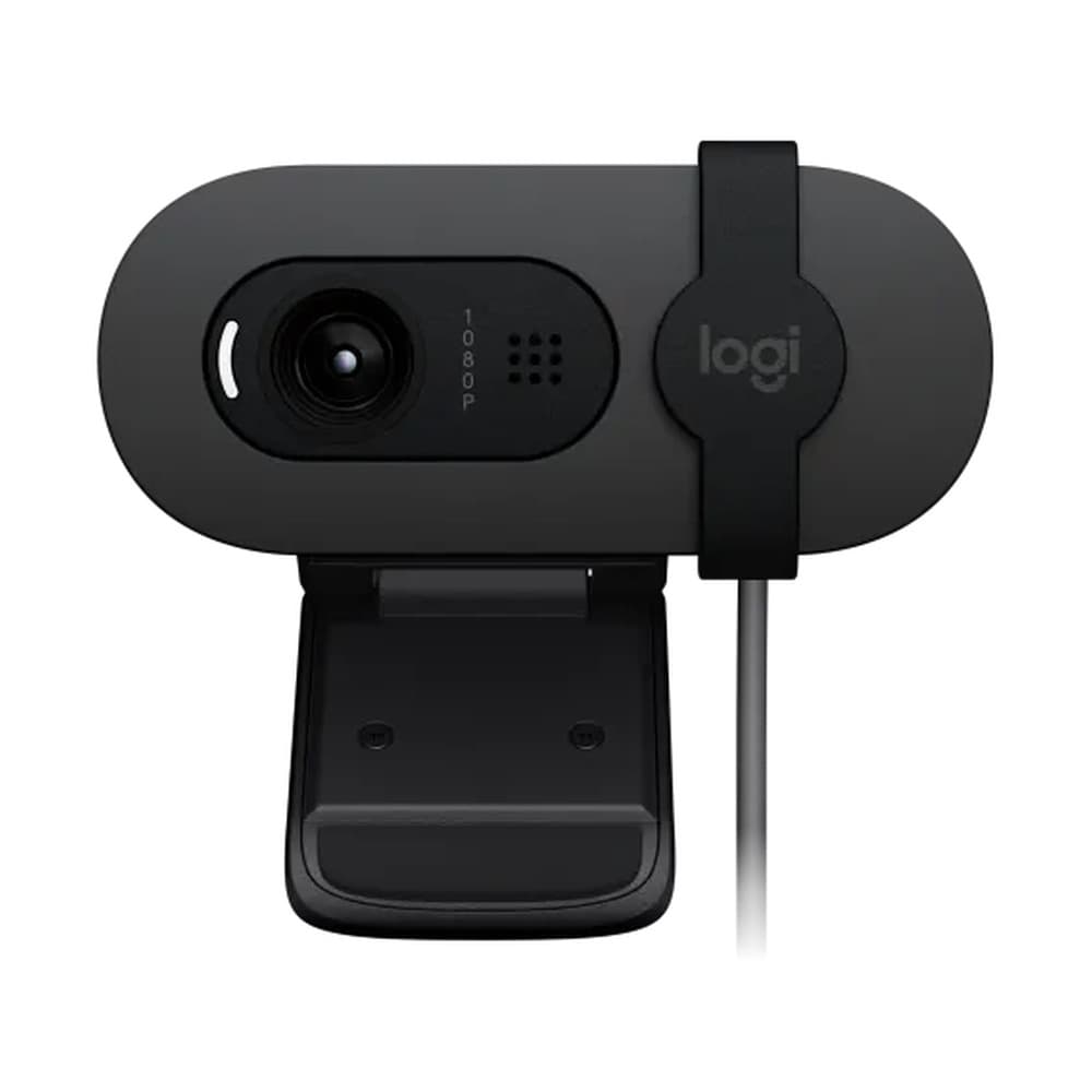 LOGITECH Cámara Web Logitech Brio 100 Full HD 1080p Grafito