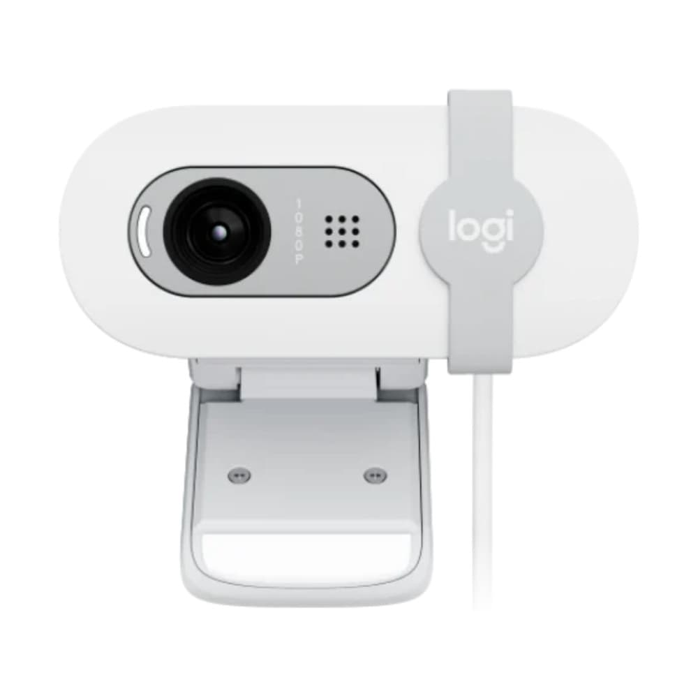 LOGITECH Cámara Web Logitech Brio 100 Full HD 1080p Blanco