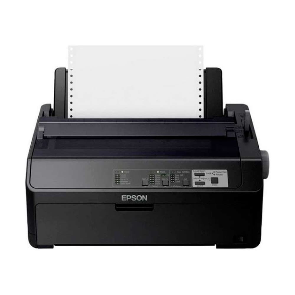 EPSONPOSCOLORWORKS Impresora Epson Matriz de Punto FX 890, 9pines, 80Columnas, velocidad738cps(12cpi), Puerto USB, Paralelo
