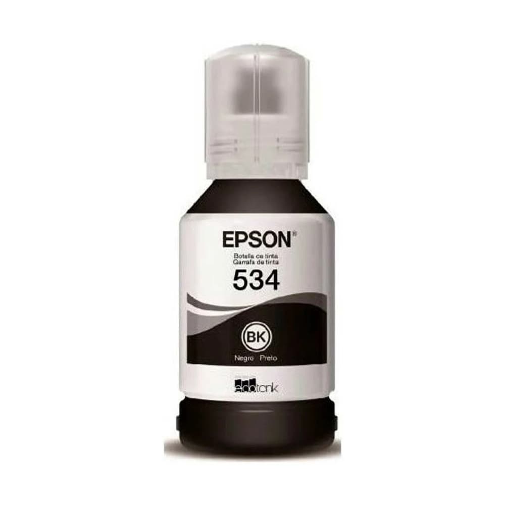EPSONSUMINISTROS Botella de Tinta Epson T534 Negra de 120 ml
