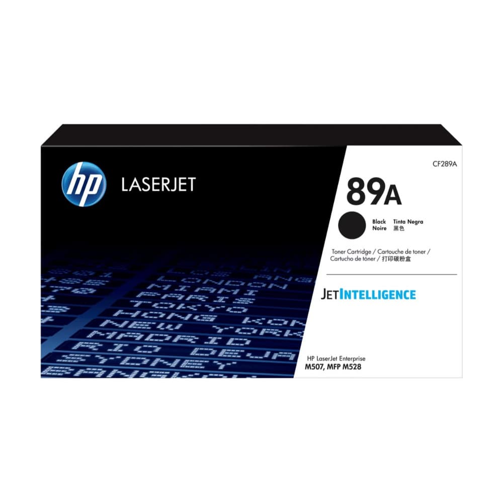 HPTONER Cartucho de Tóner HP CF289A Negro