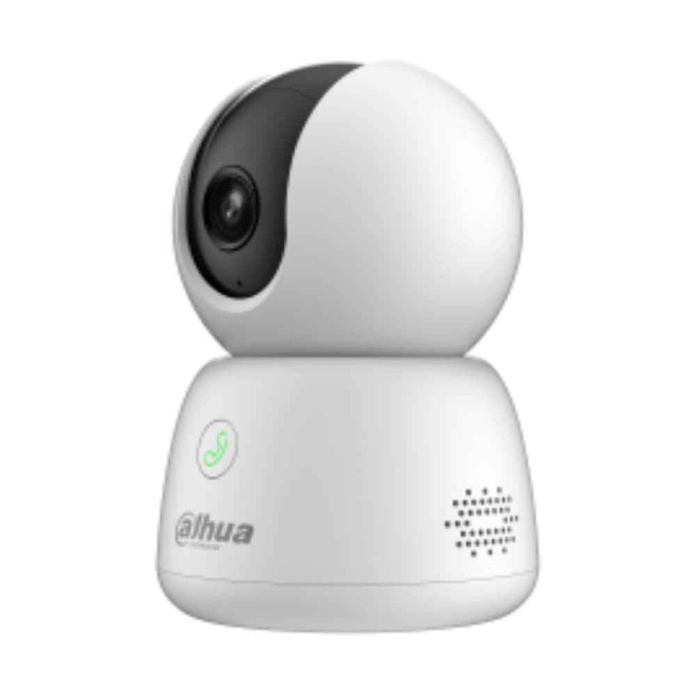 DAHUANEW Cámara Dahua Wifi / 5MP / PT / DWDR, IR hasta 10mts, AI Detección Humana y Mascotas, Patrullas (Preset Patrol) Autoseguimiento, Alarma por Sonido Anormal, Boton de Llamada, WIFI 6, Audio vidireccional, Soporta Micro SD hasta 256GB, Gestion desde la App DMSS (Dahua)