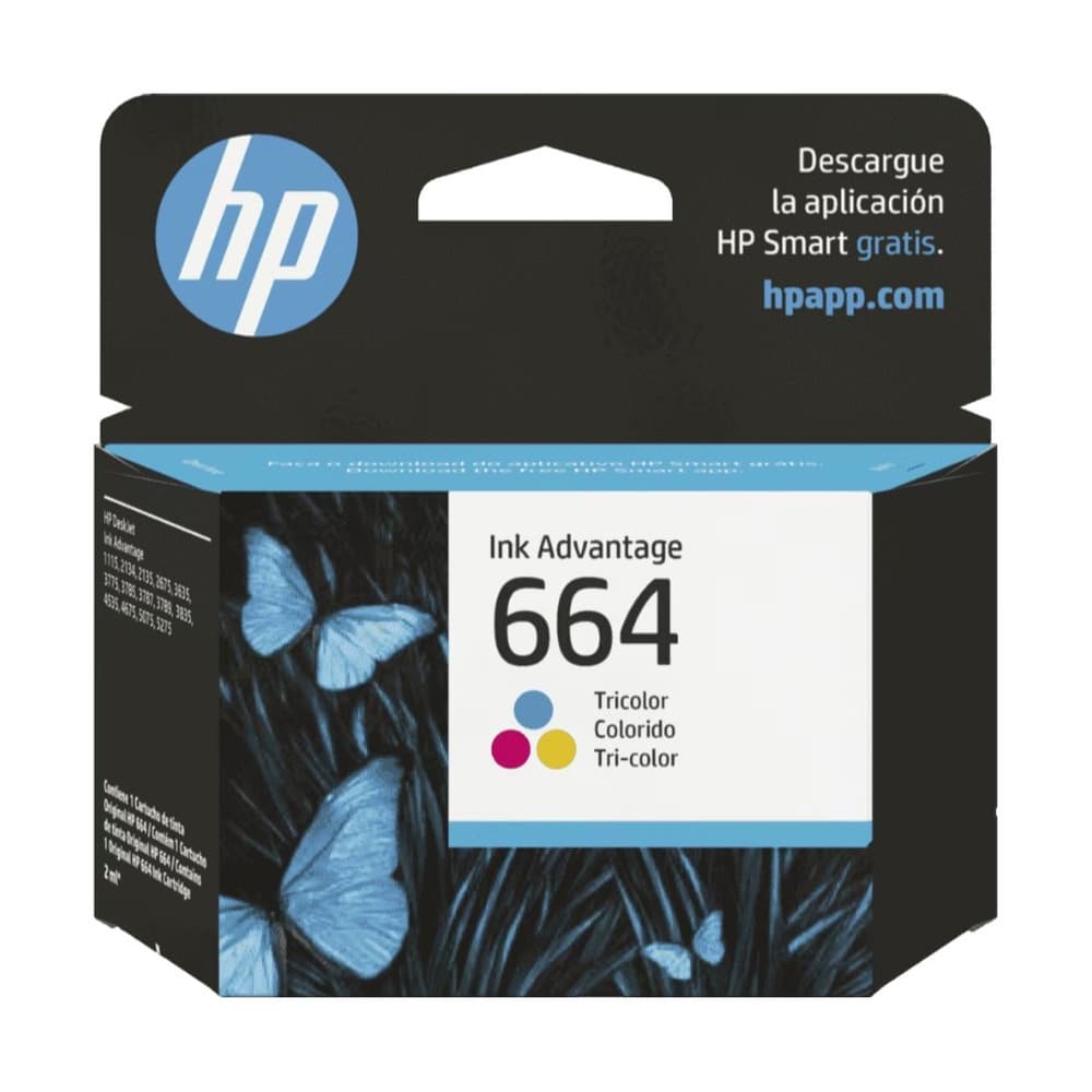 HPSUMINISTROS Cartucho HP 664 Tricolor Deskjet ink Advantage