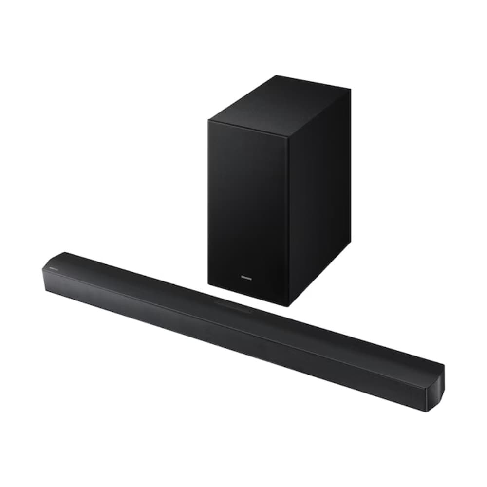 SAMSUNGAUDIVIDEO Barra de sonido Samsung con subwoofer 430 W 3,1 canales conexión inalámbrica