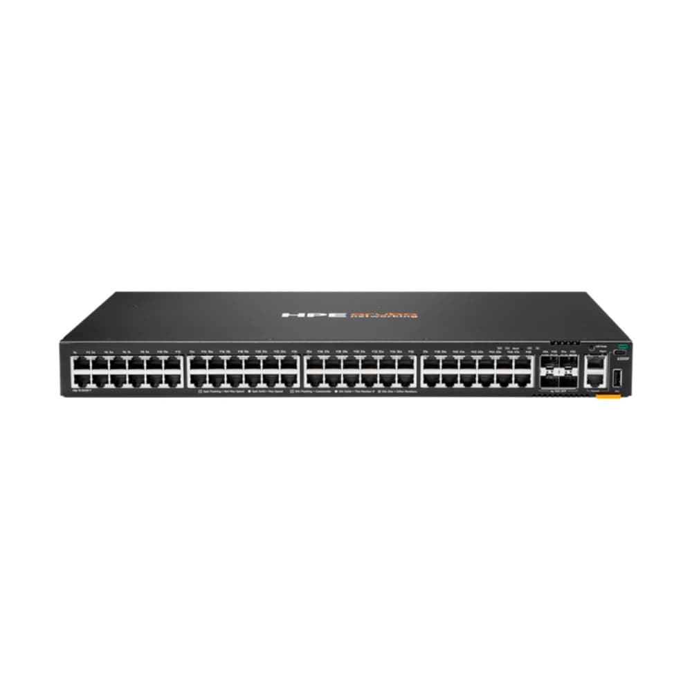 HPEARUBAVOL Switch Aruba 6200F Class 4 PoE Gigabit 48 Puertos 4SFP