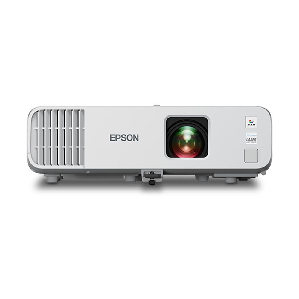 EPSONCORPORATIVO Videoproyector Epson PowerLite L260F Láser /Tecnología: 3LCD de 3 chips/4.600 lúmenes en Blanco y Color -Resolución Full HD 1080p 1366x768 (16:10) (proporciona soporte inalámbrico y Miracast® integrado), Fuente de luz láser de 20.000 horas sin lámparas (Garantía de 3 años)