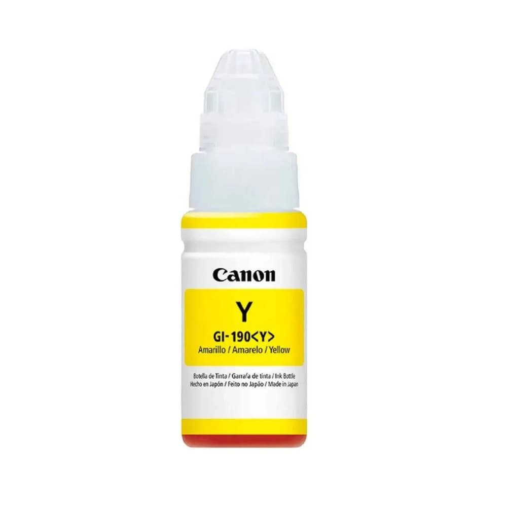 CANON SUMINISTROS BOTELLA DE TINTA CANON GI-190 YELLOW (7.000 PAG)