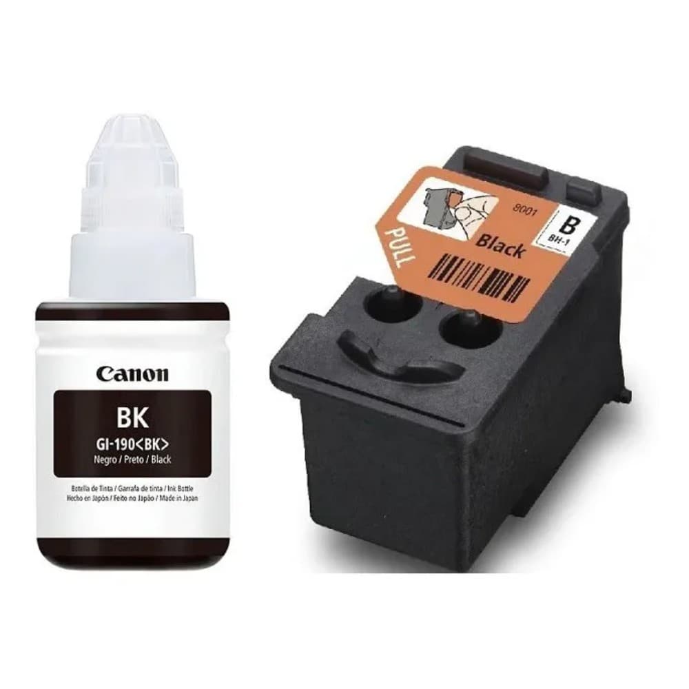 CANON SUMINISTROS KIT DE CABEZALES BH-1 CANON MAS BOTELLA GI-190 BLACK