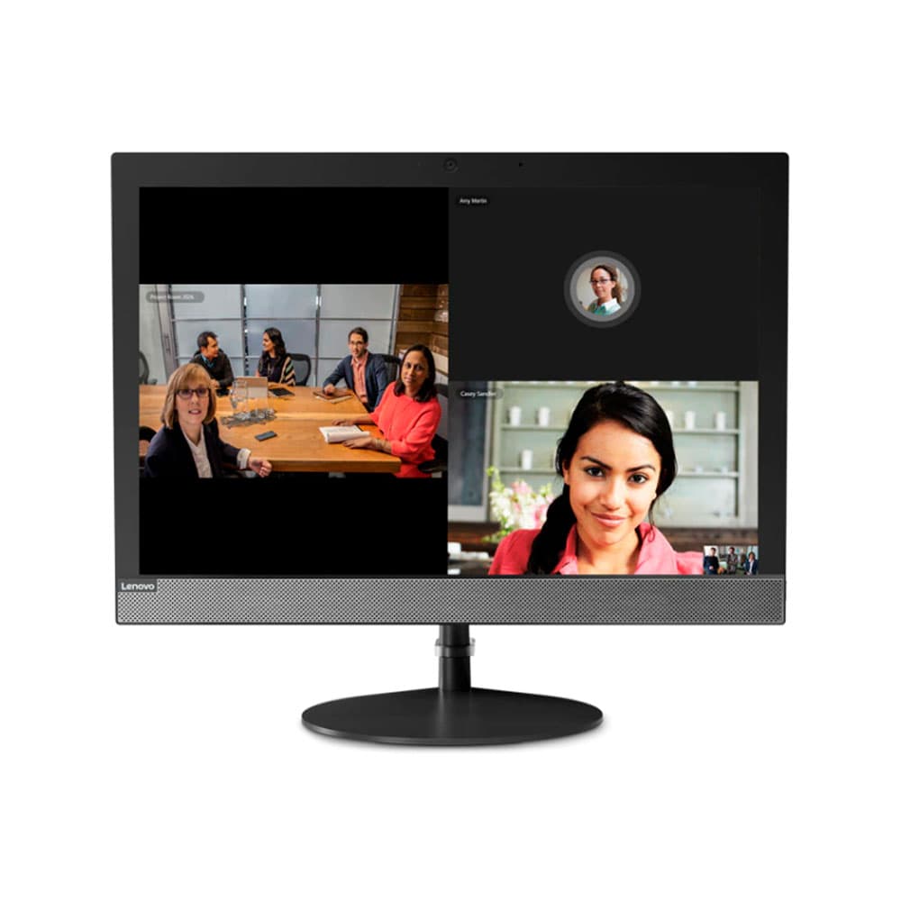 LENOVOPCSCORPORATIVOS Computador Todo en uno Lenovo, Intel Celeron, 4GB RAM, 1TB SSD, Linux, Negro