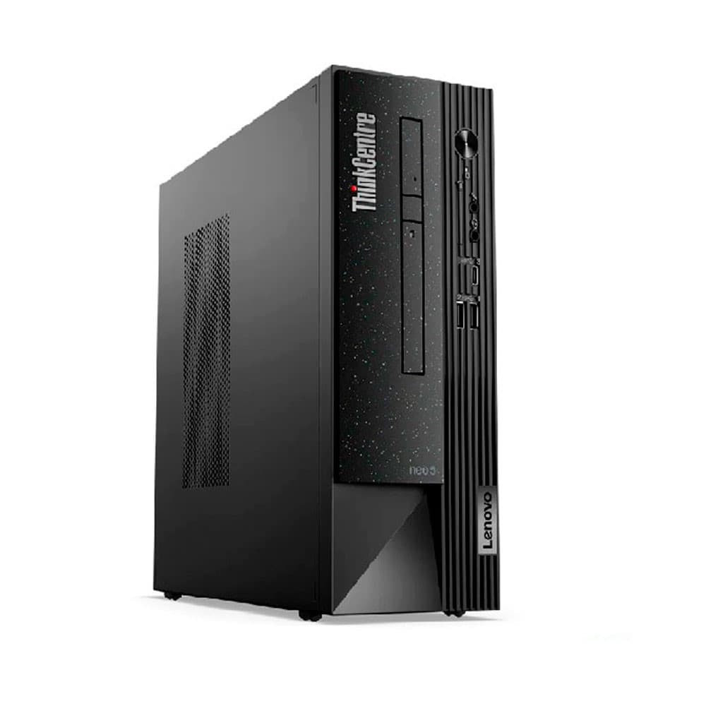 LENOVOPCSCORPORATIVOS Pc de escritorio Lenovo Neo 50s SFF, Intel Core i5-12400, 8GB, DD 1TB SATA + 128GB SSD, DVD, Windows 11 Pro