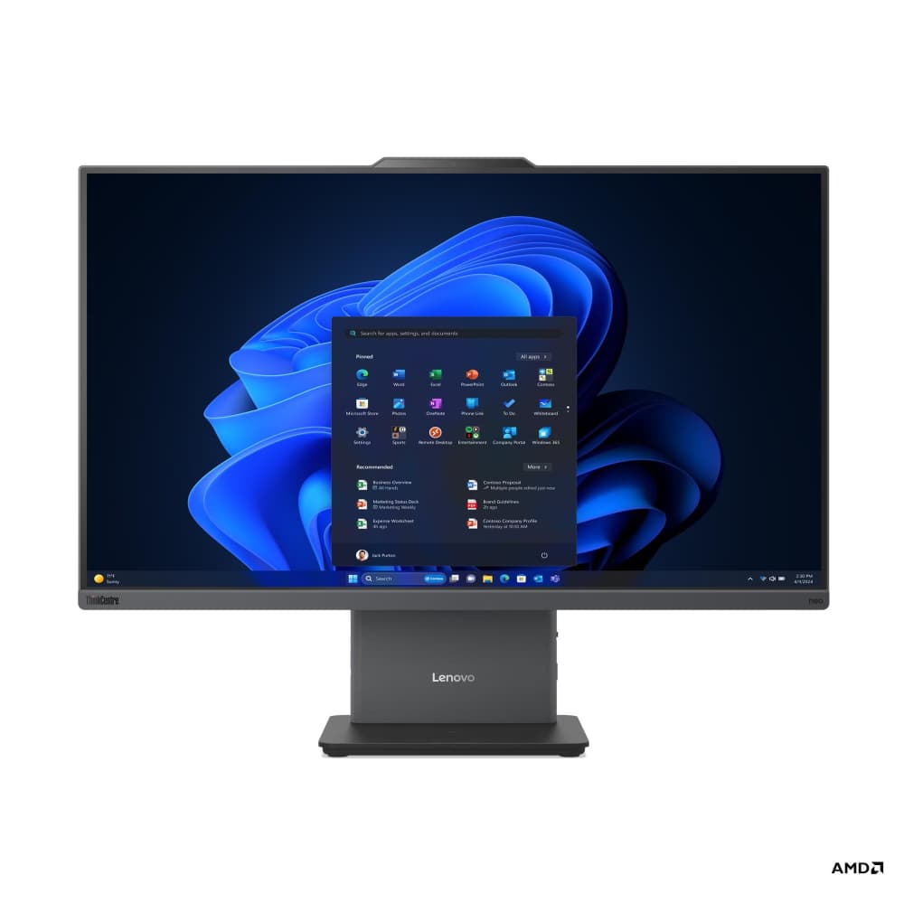 LENOVOPCSCORPORATIVOS Pc Lenovo ThinkCentre AIO Neo 55a 24 Gen 6, AMD Ryzen 5 220, RAM 16GB, DD 512GB SSD, Pantalla 23.8, Windows 11 Pro 64, Garantía 3 años Premier Support