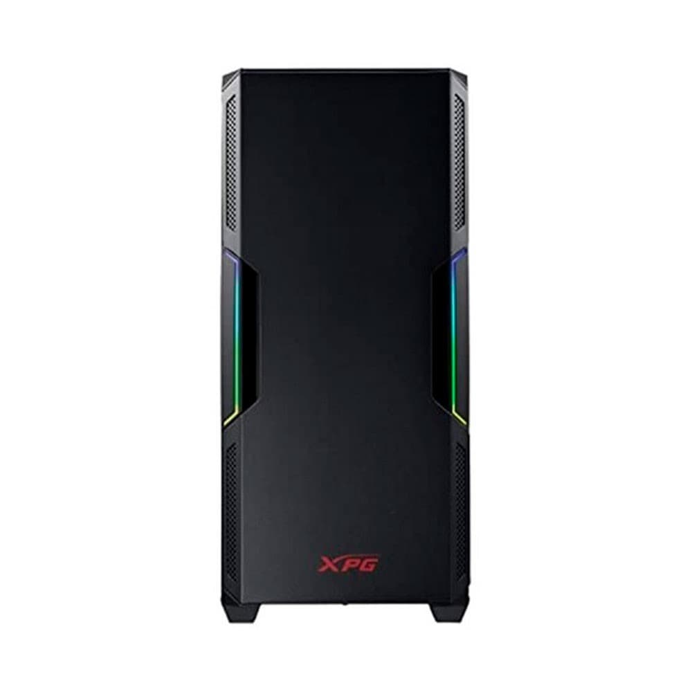 ADATA-XPG Chasis gamer XPG by ADATA STARKER Negro / ATX / Vidrio templado X1 / 1 Fan cooler ARGB + 1 Fan Cooler Standard + Fuente de poder XPG PROBE / 600 Watts / Certificada 80 Plus Bronze