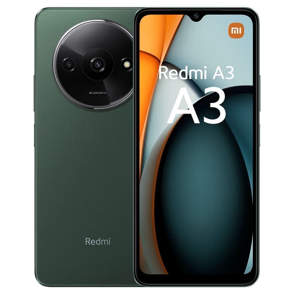 XIAOMI Celular Xiaomi Redmi A3 Forest Green 3GB + 64GB (Colombia)