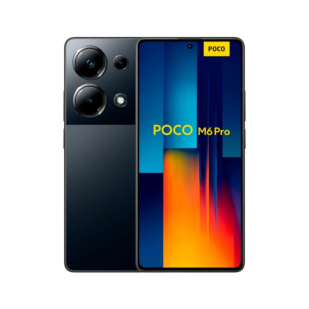 XIAOMI Celular Poco M6 Pro Black 12GB + 512 GB