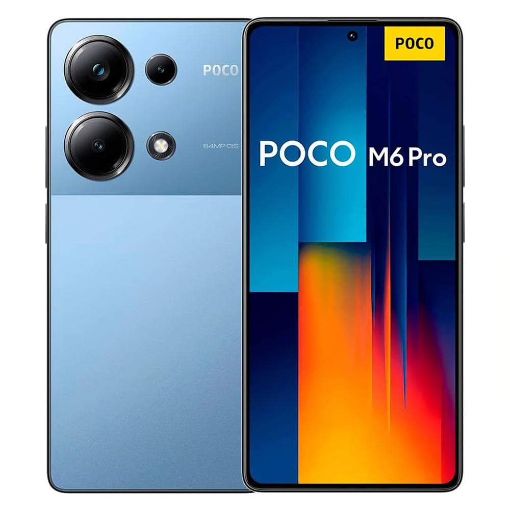 XIAOMI Celular Poco M6 Pro Blue 12GB + 512 GB