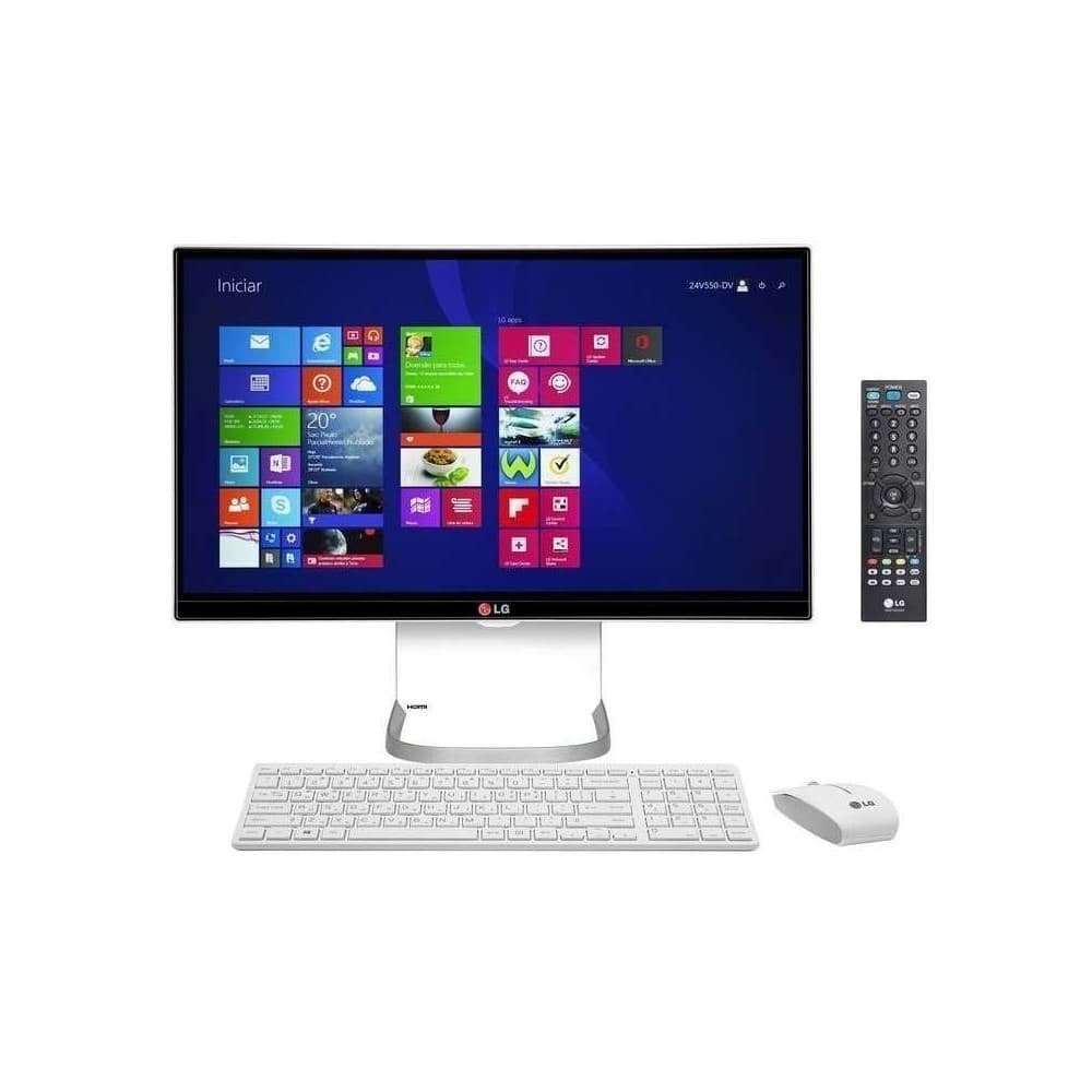 LGELECTRONICS LG PC Todo en Uno / PC + TV + Monitor / 24 FHD IPS / Core i5 / 4GB / 500GB
