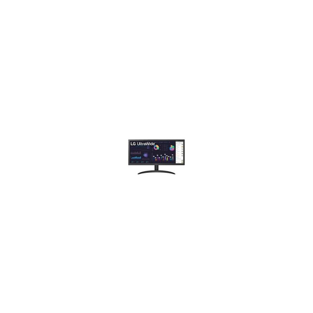 LGELECTRONICSIT Monitor Ultrawide IPS 25.7 Resolucion 2560 x 1080 Tasa de Refresco 75 Hz Tiempo de respuesta 1ms Puertos HDMI-DisplayPort