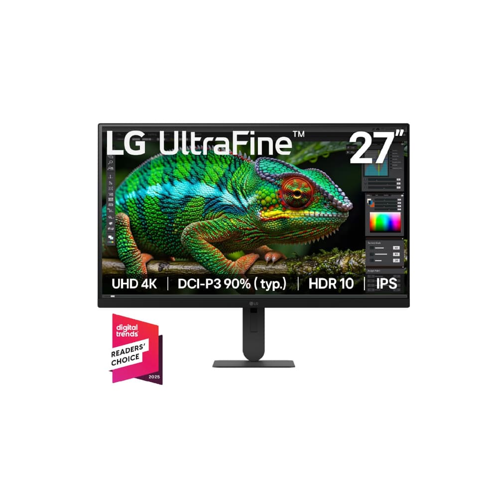LGELECTRONICSIT Monitor LG 27U710B-B UHD (4K) 27US500-W 3840 X 2160 MARCO COLOR NEGRO, Tipo de panel IPS- Formato 16:9 BASE AJUSTABLE EN ALTURA E INCLUNACION, FreeSync-HDR10 Tasa de refresco 60Hz Tiempo de respuesta 5ms (GtG a mayor velocidad) , HMDI x1/ DisplayPort x1/ Salida auriculares 3 polos (solo sonido) Garantía 40 meses
