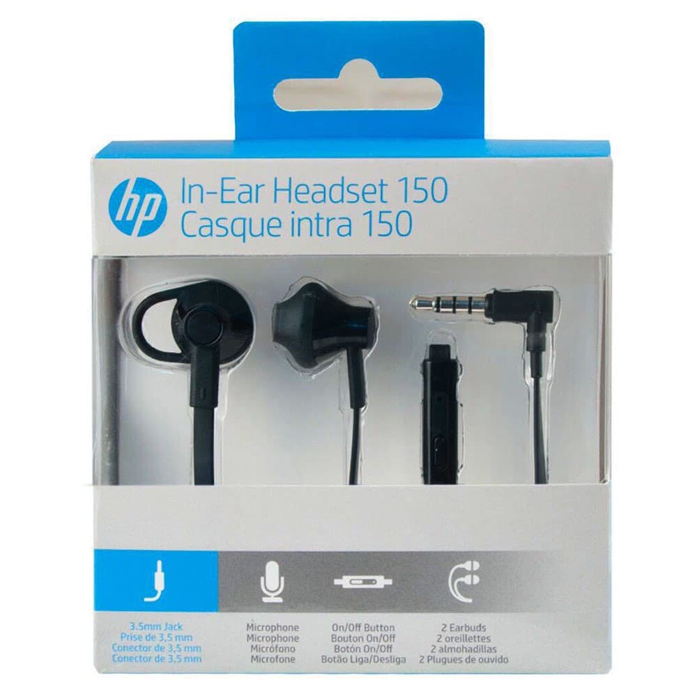 HPACCESORIOS Auriculares HP Gold DohaInEar Headset 150 CAN/ENG