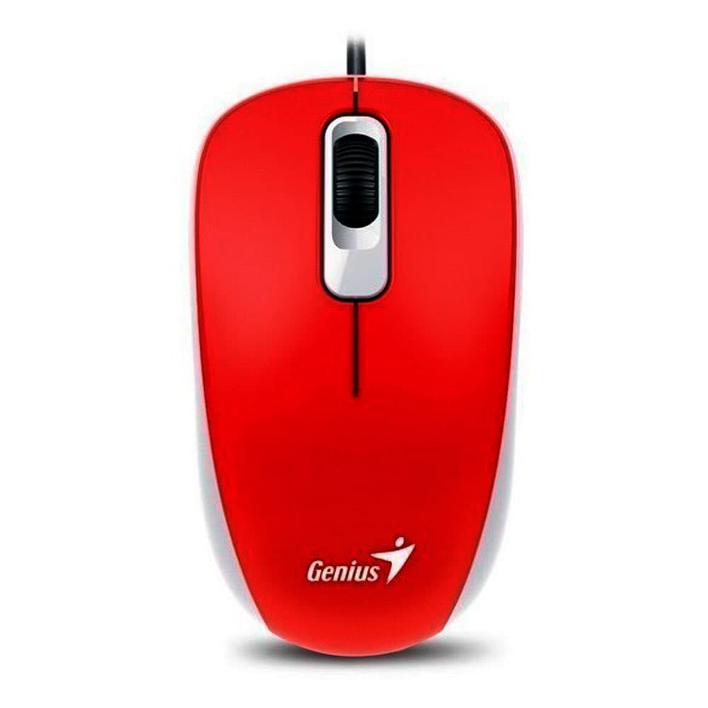 GENIUS Mouse inalambrico Genius DX-110 USB Rojo