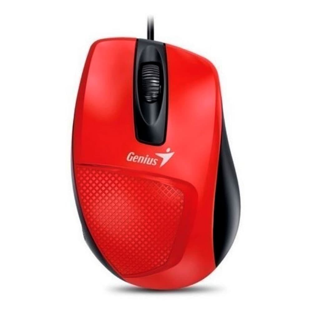 GENIUS Mouse Alambrico GENIUS Ergonomico DX-150X USB Rojo