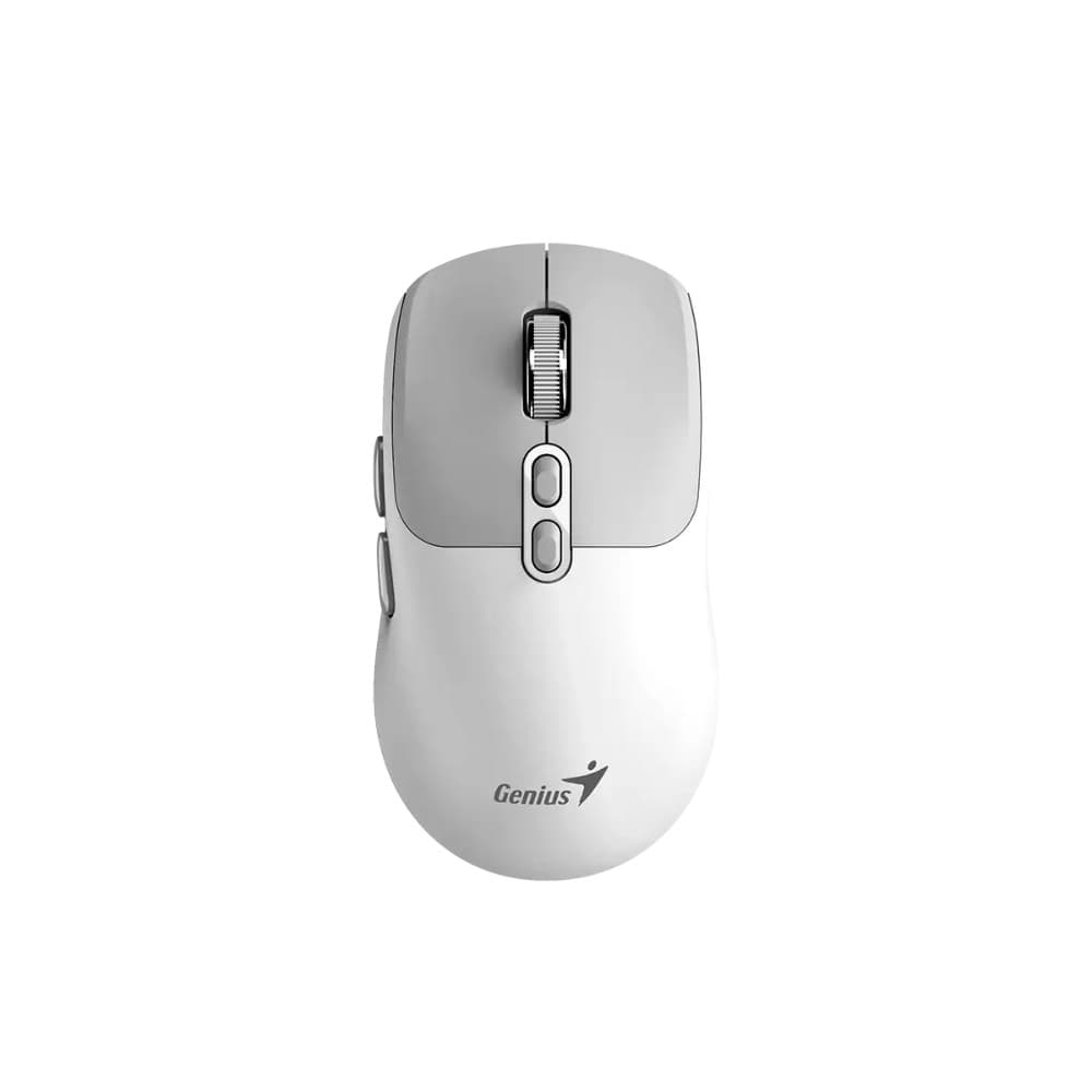 GENIUS MOUSE INALAMBRICO GENIUS BLUETHOO NX-8080S WHITE-GREY