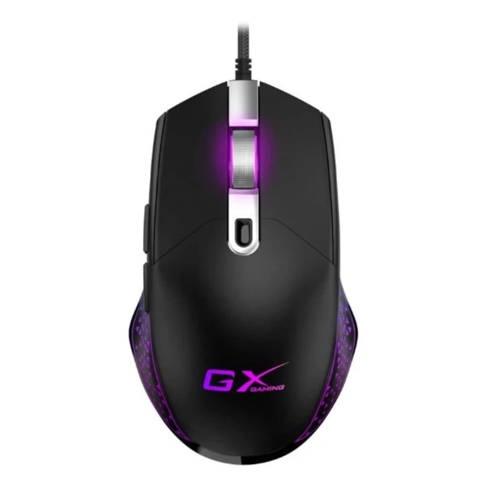 GENIUS MOUSE SCORPION M705 Interfaz/Optico/Resolución (DPI) 800 / 1600(Predeterminado) / 2400 / 3200 / 4800 / 7200/Número de botones6 (izquierda, derecha, botón central con desplazamiento, última/siguiente página/nivel DPI)