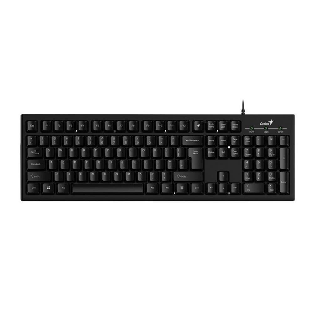 GENIUS Teclado GENIUS Smart KB-102 USB Resistente A Liquidos COLOR Negro