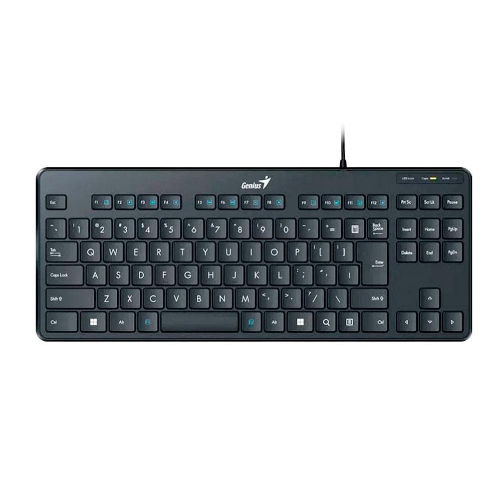 GENIUS Teclado GENIUS Luxemate 110 USB COLOR Negro