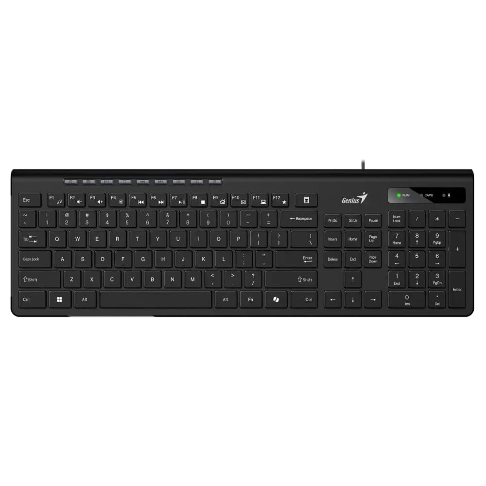 GENIUS Teclado GENIUS RS2 SlimStar 230II USB