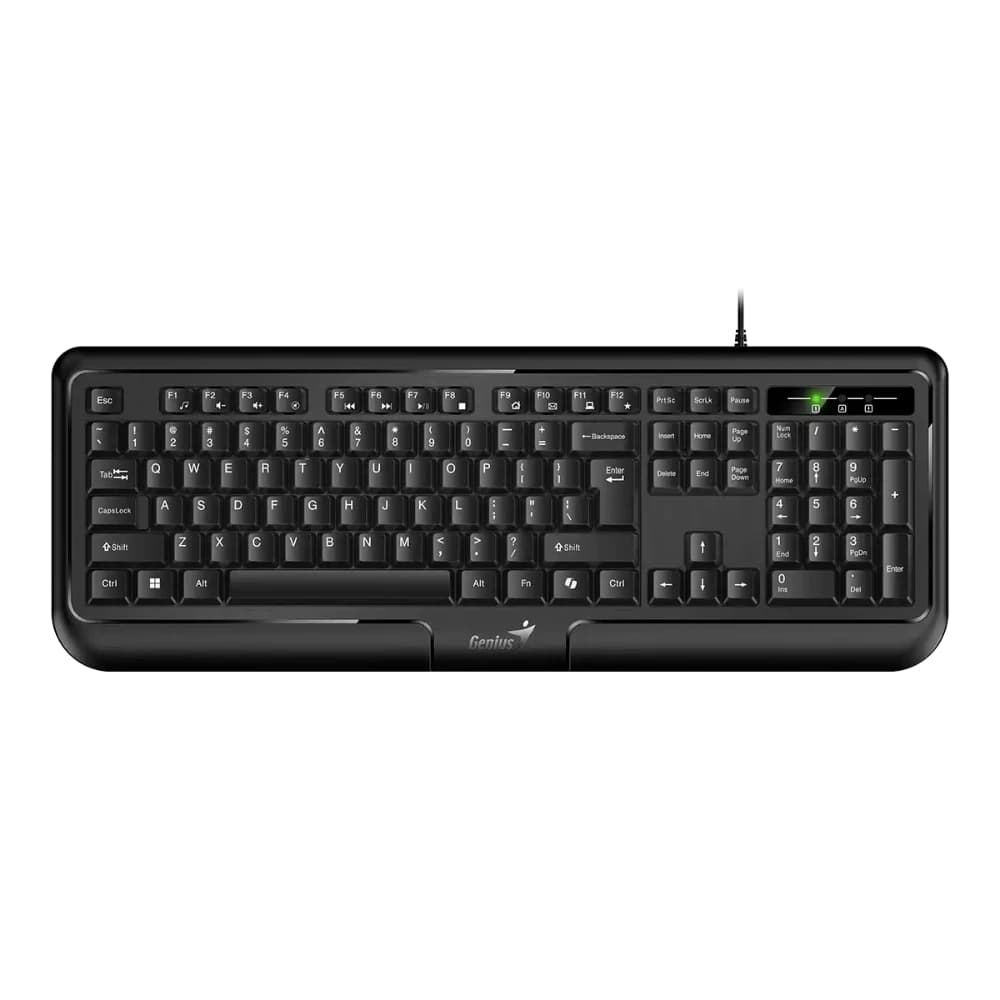GENIUS Teclado GENIUS KB-118 II,SP,USB,BLK / Interfaz USB