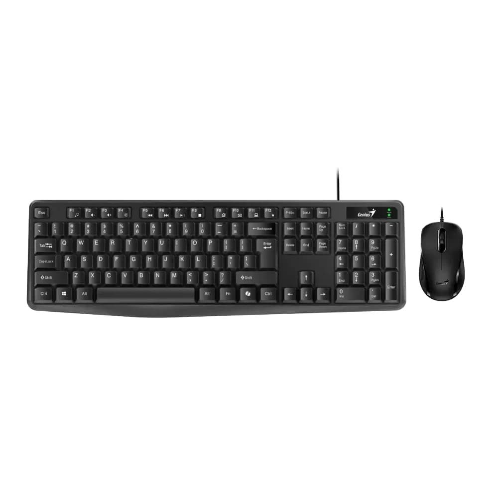 GENIUS Combo Teclado Mouse GENIUS Alámbrico km 170 USB COLOR Negro