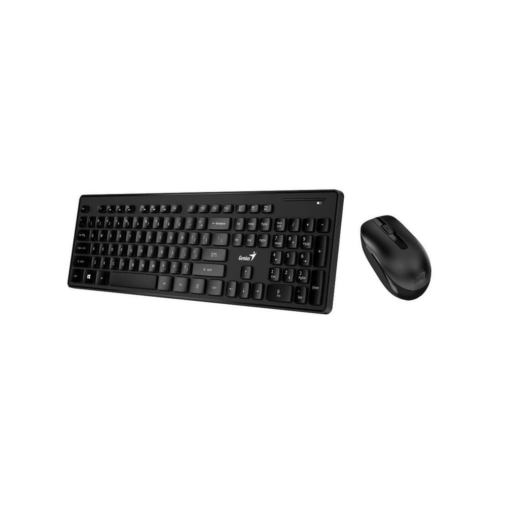 GENIUS Combo Teclado Genius + Mouse Inalambrico 8006 Usb Negro