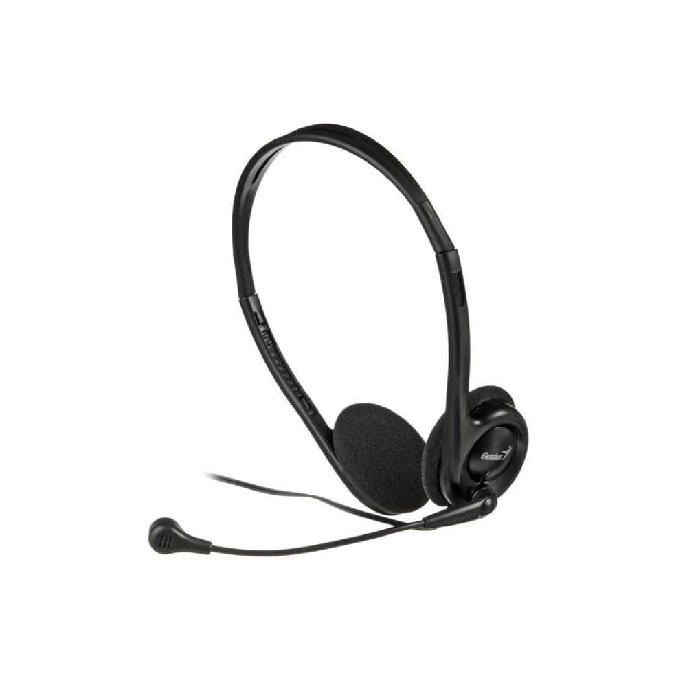 GENIUS Audífono Diadema GENIUS Con Micrófono HS-200C 2 Plug 3.5mm COLOR Negro