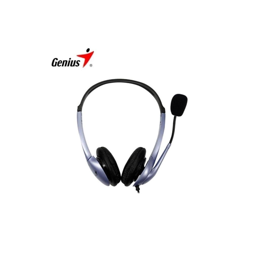 GENIUS Audífono Diadema GENIUS HS-04S 1 plug 3.5mm COLOR Azul