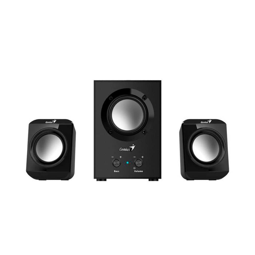 GENIUS Parlante Genius SW-2.1 300 con Subwoofer color negro