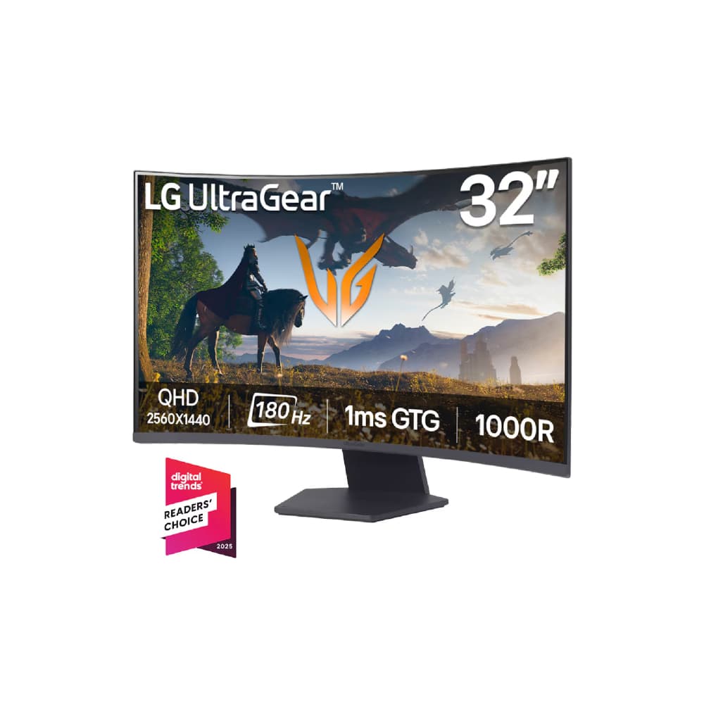 LGELECTRONICSIT Monitor Curvo Gamer UltraGear™ QHD 180Hz 1Ms 2560 x 1440™