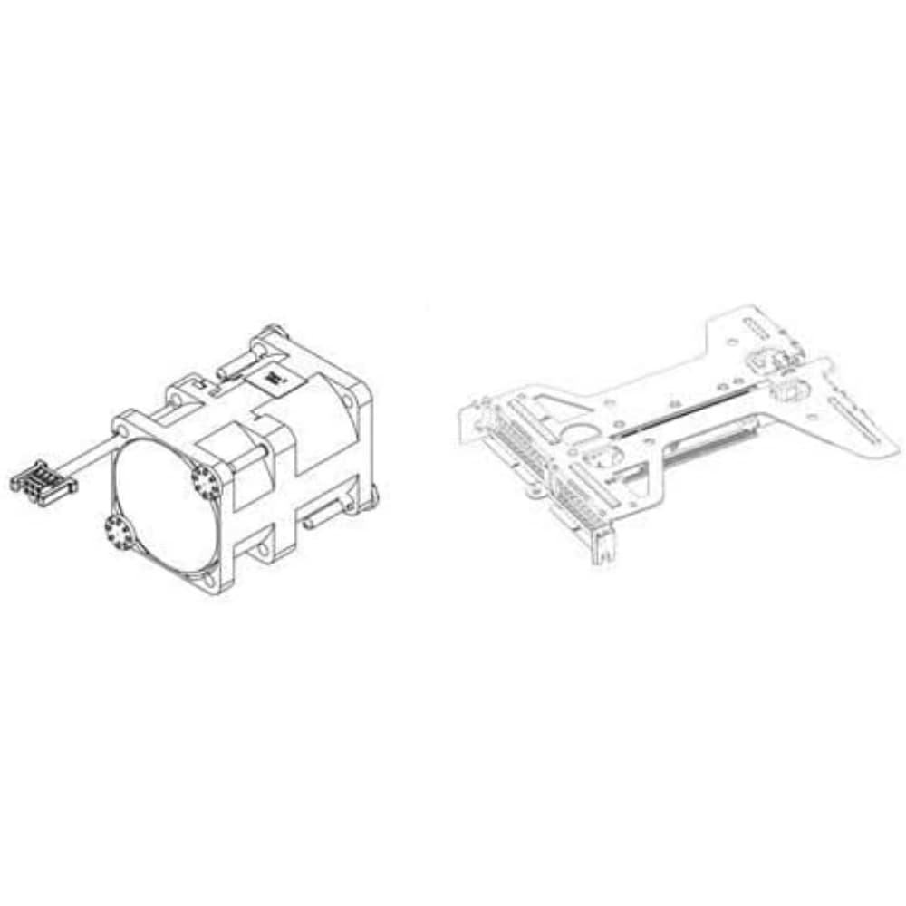 DELLSERVIDORES Riser Config 2, Butterfly Gen4 Riser (x8/x8), PowerEdge R360, CK