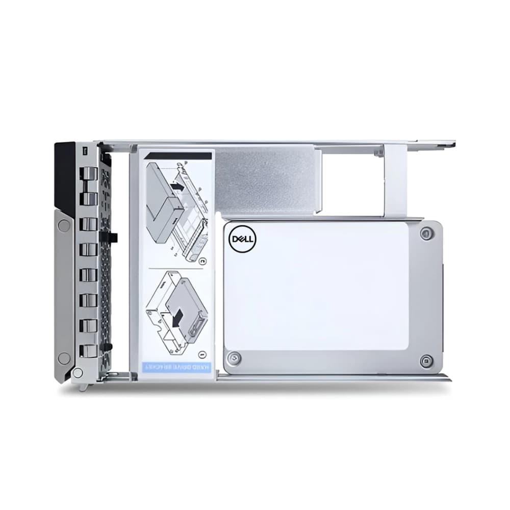 DELLSERVIDORES Disco Dell 3.5 - Dell 960GB SSD SATA ISE Mixed Use 6Gbps 512e 2.5in with 3.5in Hybrid Carrier (Solo funciona en equipos con chasis de 3.5'')