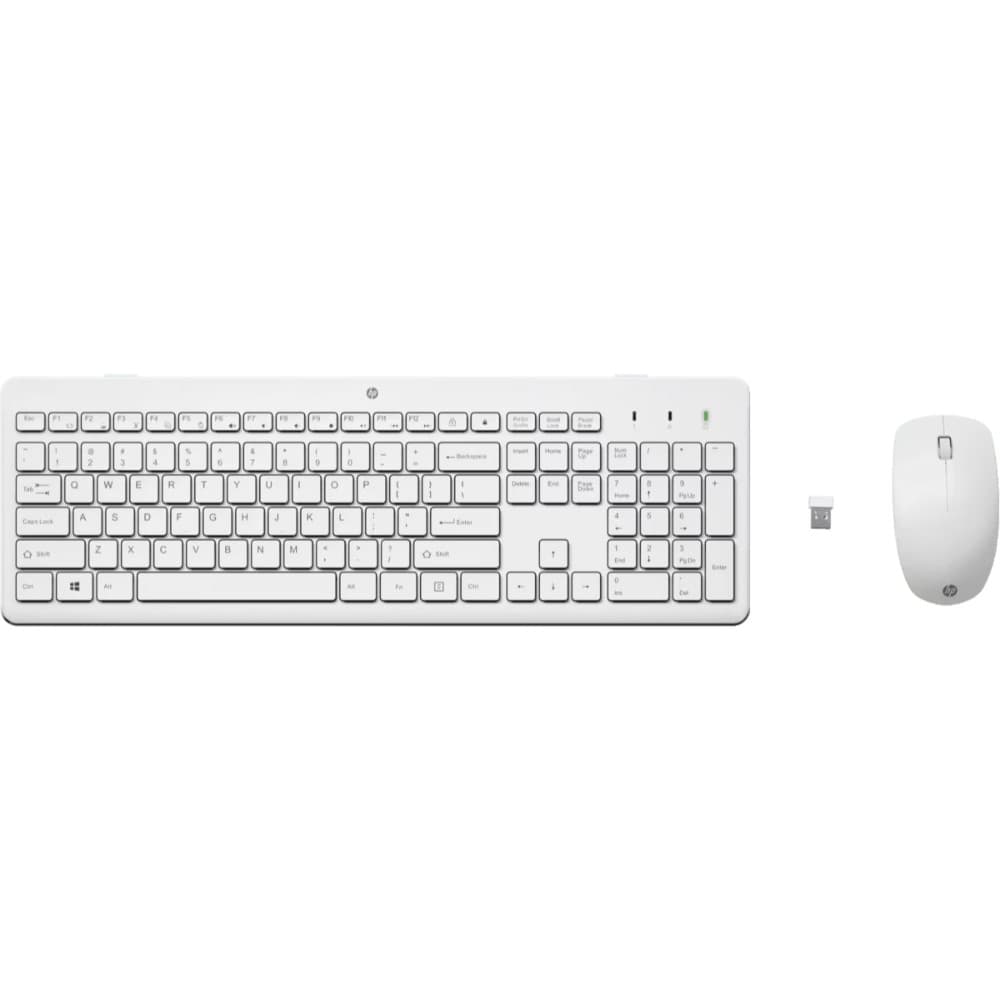 HYPERX Combo Mouse + Kb HP 230 Wht Ltna COLOR Blanco