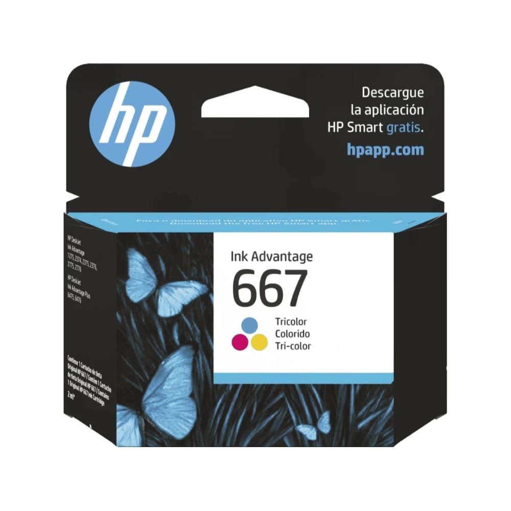 HPSUMINISTROS Cartucho Hp Tricolor 667