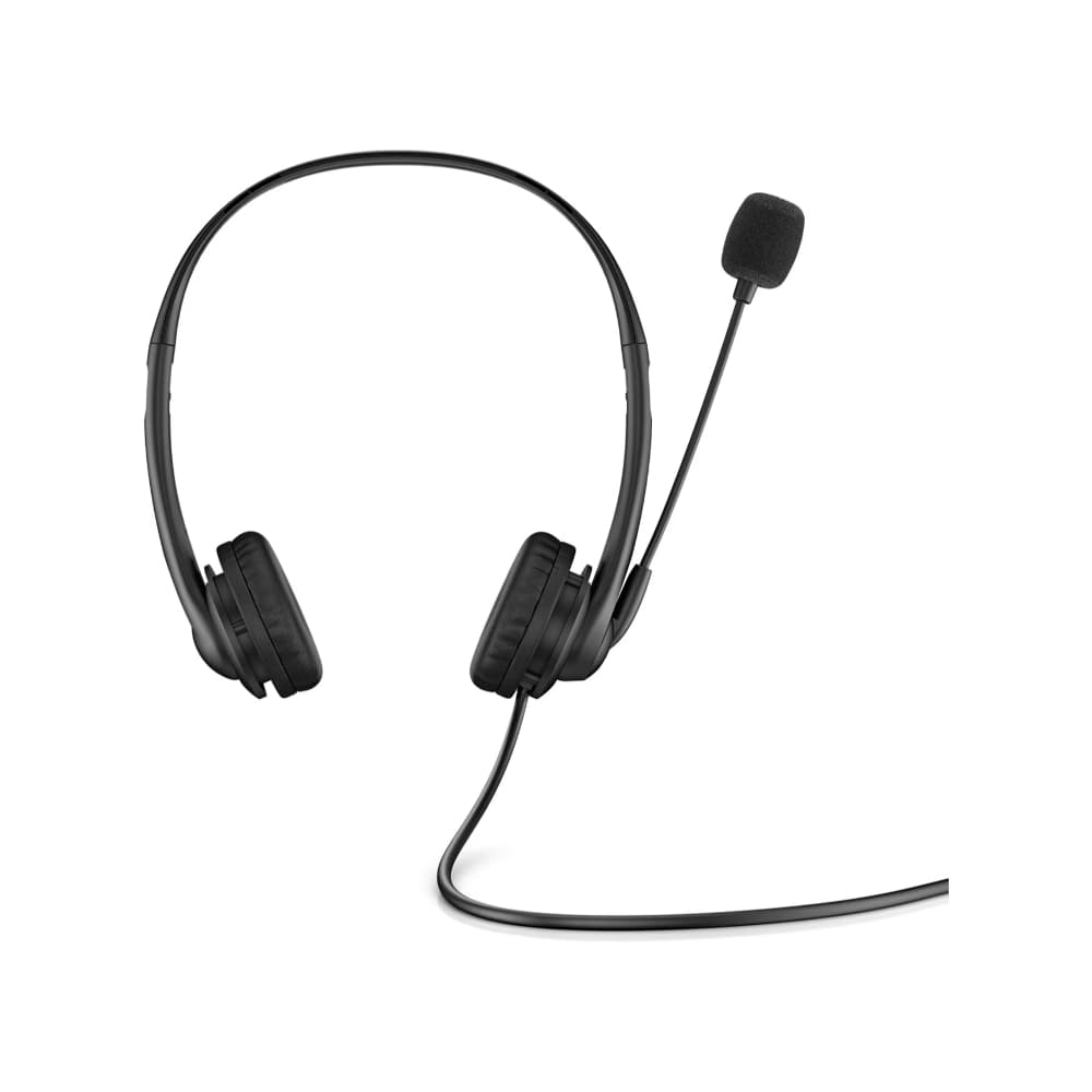 HYPERX Diadema HP G2 USB On-Ear Negra conexión USB,Micrófono flexible con sistema de bloqueo ruido de fondo,Práctico sistema. Control de volumen y silencio en el cable,Liviana y practica de fácil y rápida conexión,Compatible con sistemas Windows, macOS, Chrome OS,Disfruta de la garantía directa con HP por 12 meses.