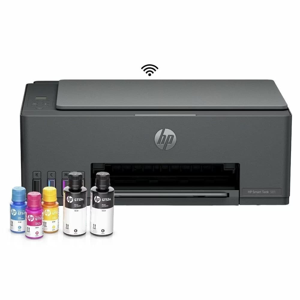 HPIMPCONSUMO Impresora HP 581 Mulritfunl/Wi-fi /Neg 12ppm, color 5ppm/ USB 2.0/Bluetooth/Negra