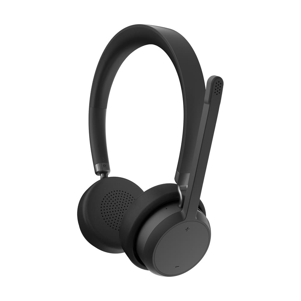 LENOVOACCESORIOSCORP Auriculares Lenovo Voip Bluetooth Certificación para Microsoft Cancelacion de ruido
