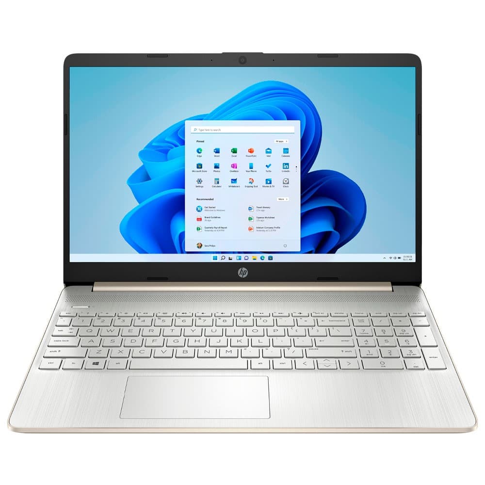 HPPORTATILESCONSU Portatil Hp 15-ef2505la Ryzen 7-5700U | 8GB | 512GB SSD | 15 HD | NO TOUCH | UMA | Pale Gold| FF+ | W11